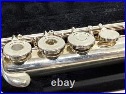 Gemeinhardt 3SHB Custom Flute Solid Silver Headjoint B-Foot Open Hole/Excellent