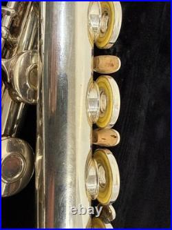 Gemeinhardt 3SHB Custom Flute Solid Silver Headjoint B-Foot Open Hole/Excellent