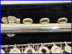 Gemeinhardt 3SHB Custom Flute Solid Silver Headjoint B-Foot Open Hole/Excellent