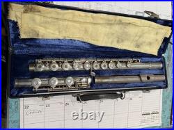 Gemeinhardt 3SHB Solid Silver Flute with Head Open Hole B Foot