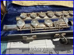 Gemeinhardt 3SHB Solid Silver Flute with Head Open Hole B Foot