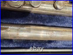 Gemeinhardt 3SHB Solid Silver Flute with Head Open Hole B Foot