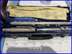 Gemeinhardt 3SHB Solid Silver Flute with Head Open Hole B Foot