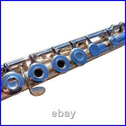 Gemeinhardt 3 Silver Open Hole Flute With Original Hard Case