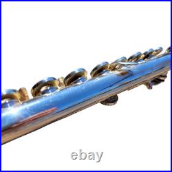 Gemeinhardt 3 Silver Open Hole Flute With Original Hard Case