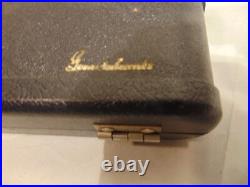 Gemeinhardt 4PNH Piccolo Flute Silver-Plated Elkhart, IN #85225 Vintage Black