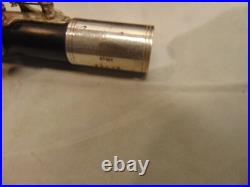 Gemeinhardt 4PNH Piccolo Flute Silver-Plated Elkhart, IN #85225 Vintage Black