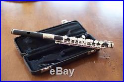 Gemeinhardt 4P Piccolo Flute Plastic Body Silver Plated Keys with Case