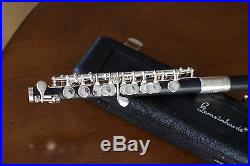 Gemeinhardt 4P Piccolo Flute Plastic Body Silver Plated Keys with Case