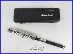 Gemeinhardt 4P Piccolo Flute Plastic Body Silver Plated Keys with Case 106055