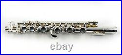 Gemeinhardt 4SH Silver Plated Piccolo with Sterling Silver Headjoint Used