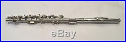 Gemeinhardt 4SP Piccolo with Hard Case, Silver, made in USA, Clean