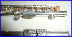 Gemeinhardt 4S Piccolo Silver with case Must See