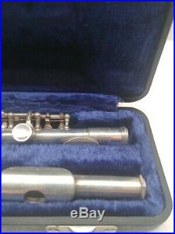Gemeinhardt 4s Sterling Silver Piccolo In Good Playing Condition 51602