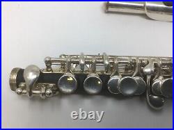 Gemeinhardt C Silver Piccolo 91479 In Case Flute Instrument Free Ship