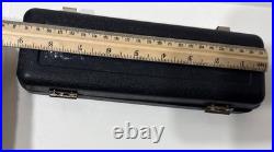 Gemeinhardt Elkhart IND 4S 52819 Piccolo Solid Silver Trashed Case Needs Works