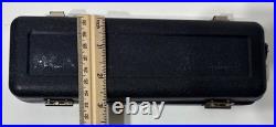 Gemeinhardt Elkhart IND 4S 52819 Piccolo Solid Silver Trashed Case Needs Works