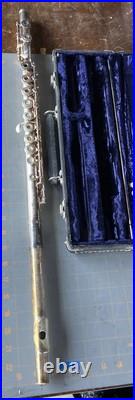 Gemeinhardt Elkhart M3S Solid Silver Flute Open Hole & Hard Case
