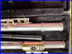 Gemeinhardt KG Special Open Hole Flute with Case Solid Silver Gemeinhardt KG Special Open Hole Flute with Case Solid Silver