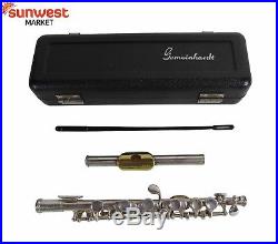 Gemeinhardt KG Special Piccolo Flute Solid Silver / Gold Wind Musical Instrument