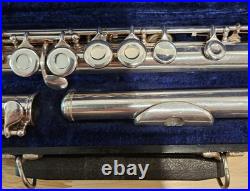 Gemeinhardt M2 Student Flute Closed Hole Original Case Polished Beginner VTG'88
