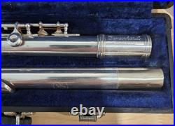 Gemeinhardt M2 Student Flute Closed Hole Original Case Polished Beginner VTG'88