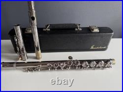 Gemeinhardt M2 Student Model Flute with Hard Case Elkhart Ind. Serial A91916