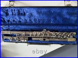 Gemeinhardt M2 Student Model Flute with Hard Case Elkhart Ind. Serial A91916
