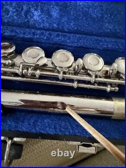 Gemeinhardt M2 Student Model Flute with Hard Case Elkhart Ind. Serial A91916