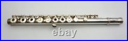 Gemeinhardt M3 Open Hole Flute Solid Silver Headjoint with Case USED F029