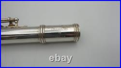 Gemeinhardt M3 Open Hole Flute Solid Silver Headjoint with Case USED F029