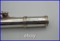 Gemeinhardt M3 Open Hole Flute Solid Silver Headjoint with Case USED F029