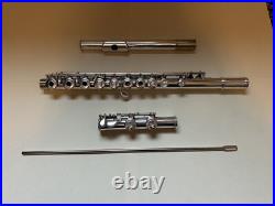 Gemeinhardt M3 Open Hole Silver Flute With Case And Rod