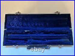 Gemeinhardt M3 Open Hole Silver Flute With Case And Rod