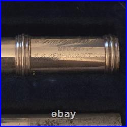 Gemeinhardt M3 Silver Headjoint Flute Open Hole C Foot with Case- Plays