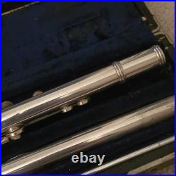 Gemeinhardt M3 Silver Headjoint Flute Open Hole C Foot with Case- Plays