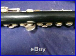 Gemeinhardt Piccolo 4P Black With Silver Keys and Case