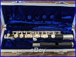Gemeinhardt Piccolo 4P, with case, composite, refurbished, new pads and cork