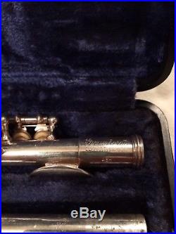 Gemeinhardt Piccolo 4SH Solid Silver Head Made In USA Preowned