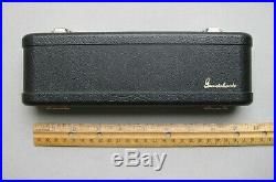 Gemeinhardt Piccolo Elkhart Ind Silver 66672 Case Instrument