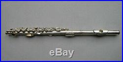 Gemeinhardt Piccolo Elkhart Ind Silver 66672 Case Instrument
