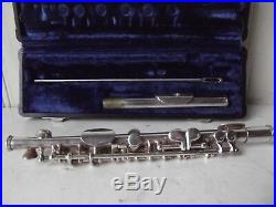 Gemeinhardt Piccolo Flute Silver Plated Key of C with case