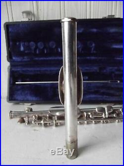 Gemeinhardt Piccolo Flute Silver Plated Key of C with case