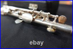 Gemeinhardt Piccolo Model 4RSP Silver Plated With Case