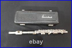 Gemeinhardt Piccolo Model 4RSP Silver Plated With Case