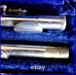 Gemeinhardt Piccolo with Hard Case Elkhart Ind. 4 SP No 74333 Silver