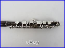 Gemeinhardt Roy Seaman Piccolo Flute Silver Keys Grenadilla with Case 693