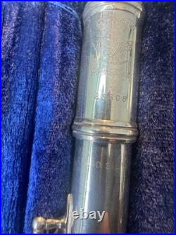 Gemeinthardt KG Special solid silver flute
