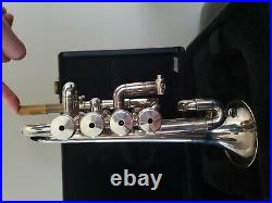 Getzen 940 Eterna Piccolo Trumpet in excellent condition + Blackburn leadpipes