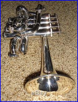 Getzen 940 Eterna Pro Silver Piccolo Trumpet Excellent